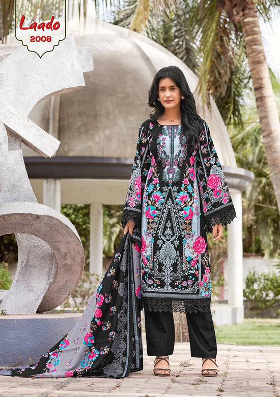 Laado Innayat Vol 2 Pure Cotton Printed Karachi Pakistani Suit - Amrah Wholesale