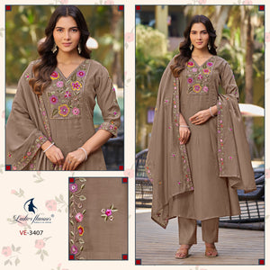 Ladies Flavour 3406 And 3407 Kurti Set Wholesale Catalogue