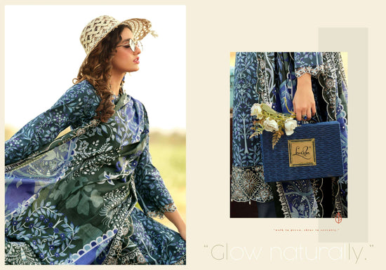 Levisha Humdum Cambric Cotton Pakistani Suit