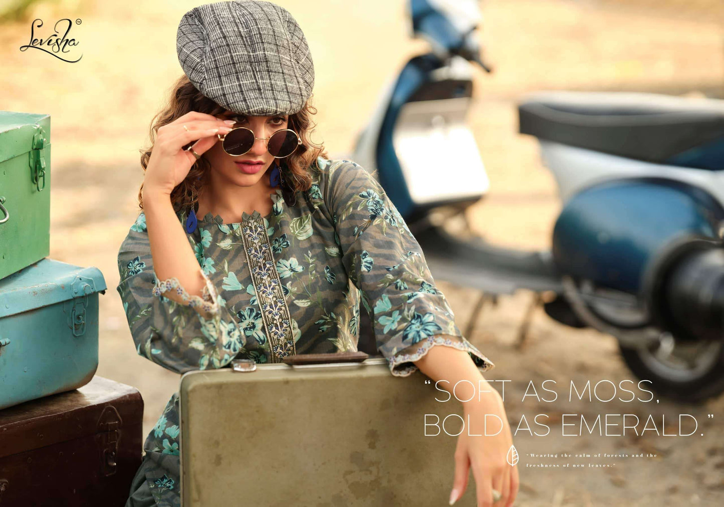 Levisha Humdum Cambric Cotton Pakistani Suit