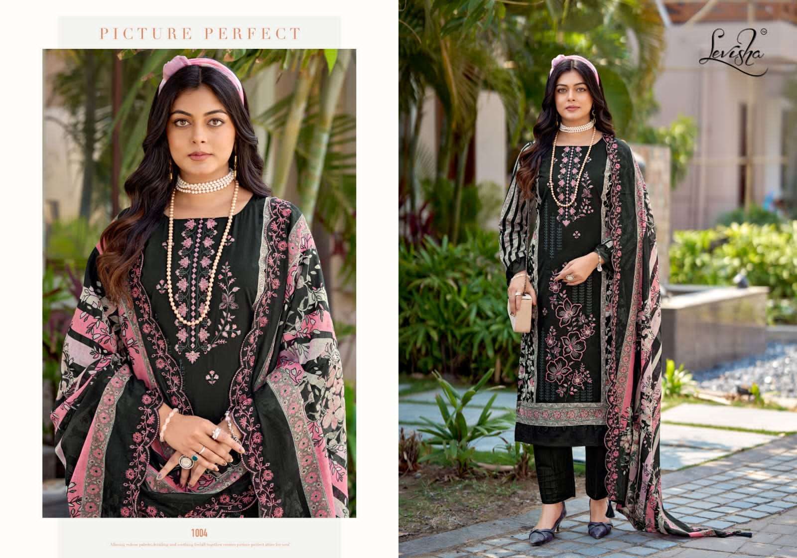 Levisha Madhubala Vol 16 Cambric Lawn Cotton Pakistani Suit - Amrah Wholesale