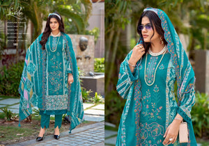 Levisha Madhubala Vol 16 Cambric Lawn Cotton Pakistani Suit