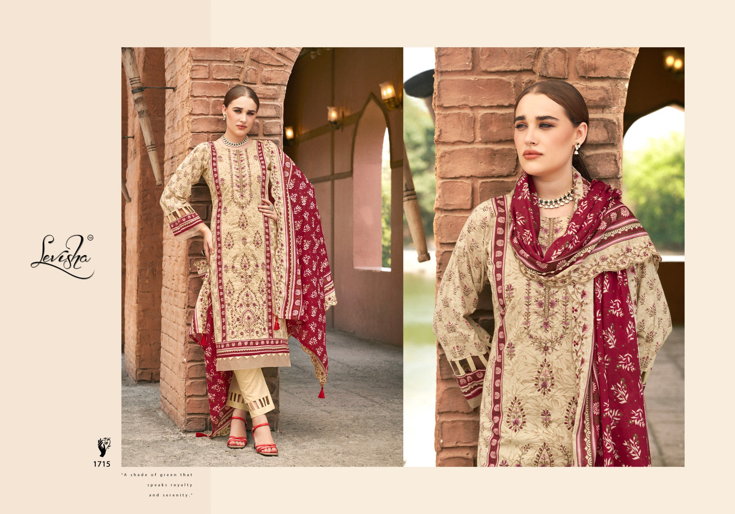 Levisha Madhubala Vol 17 Cotton Dress Material
