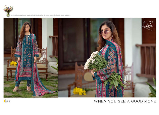 Levisha Madhubala Vol 18 Cambric Lawn Cotton Salwar Suit Set - Amrah Wholesale
