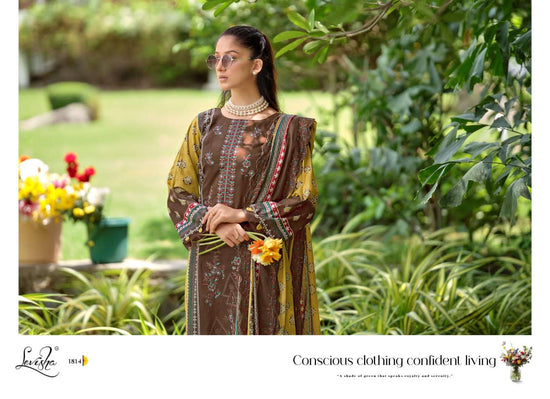 Levisha Madhubala Vol 18 Cambric Lawn Cotton Salwar Suit Set - Amrah Wholesale