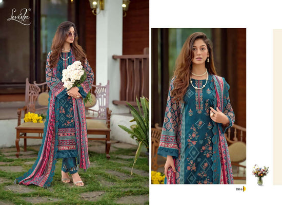 Levisha Madhubala Vol 18 Cambric Lawn Cotton Salwar Suit Set - Amrah Wholesale