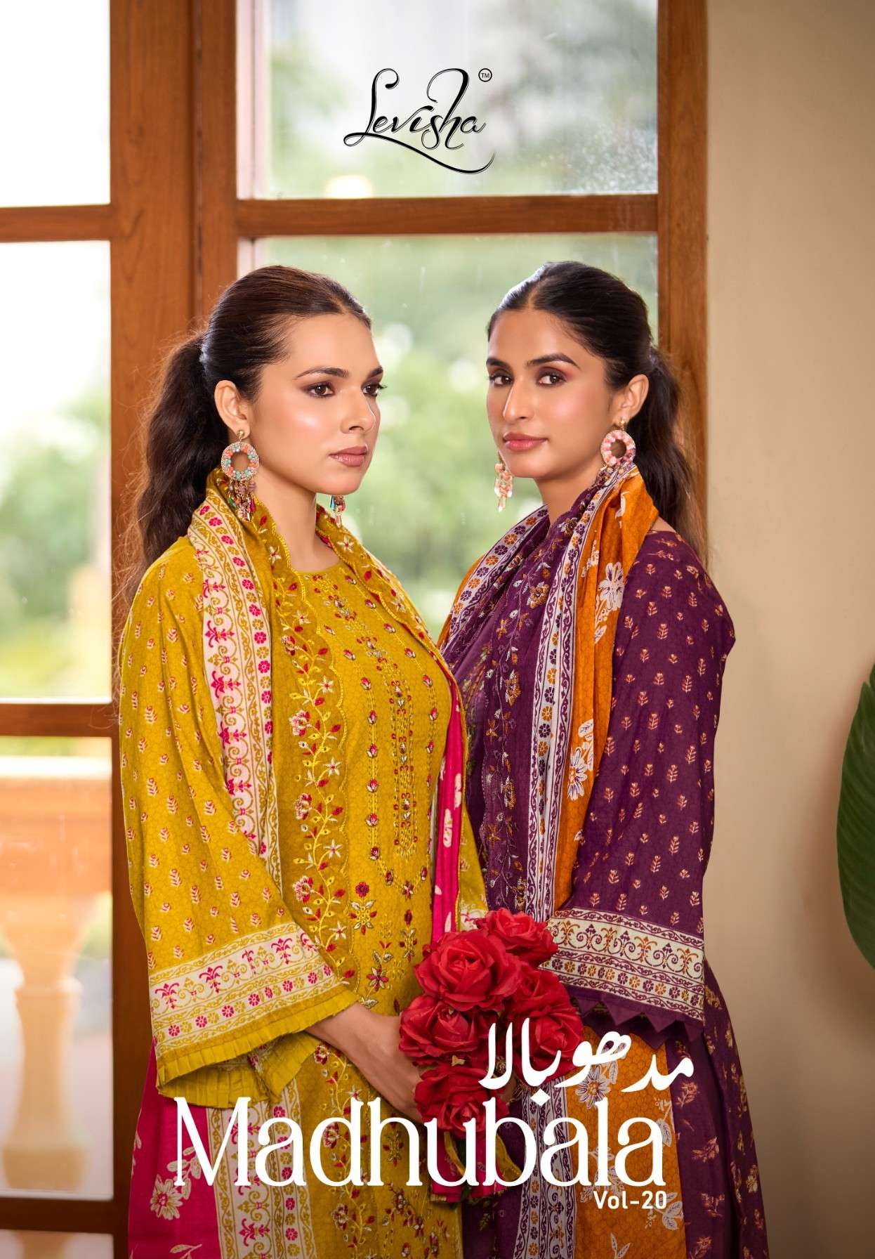 Levisha Madhubala Vol 20 Cambric Lawn Cotton Pakistani Suit