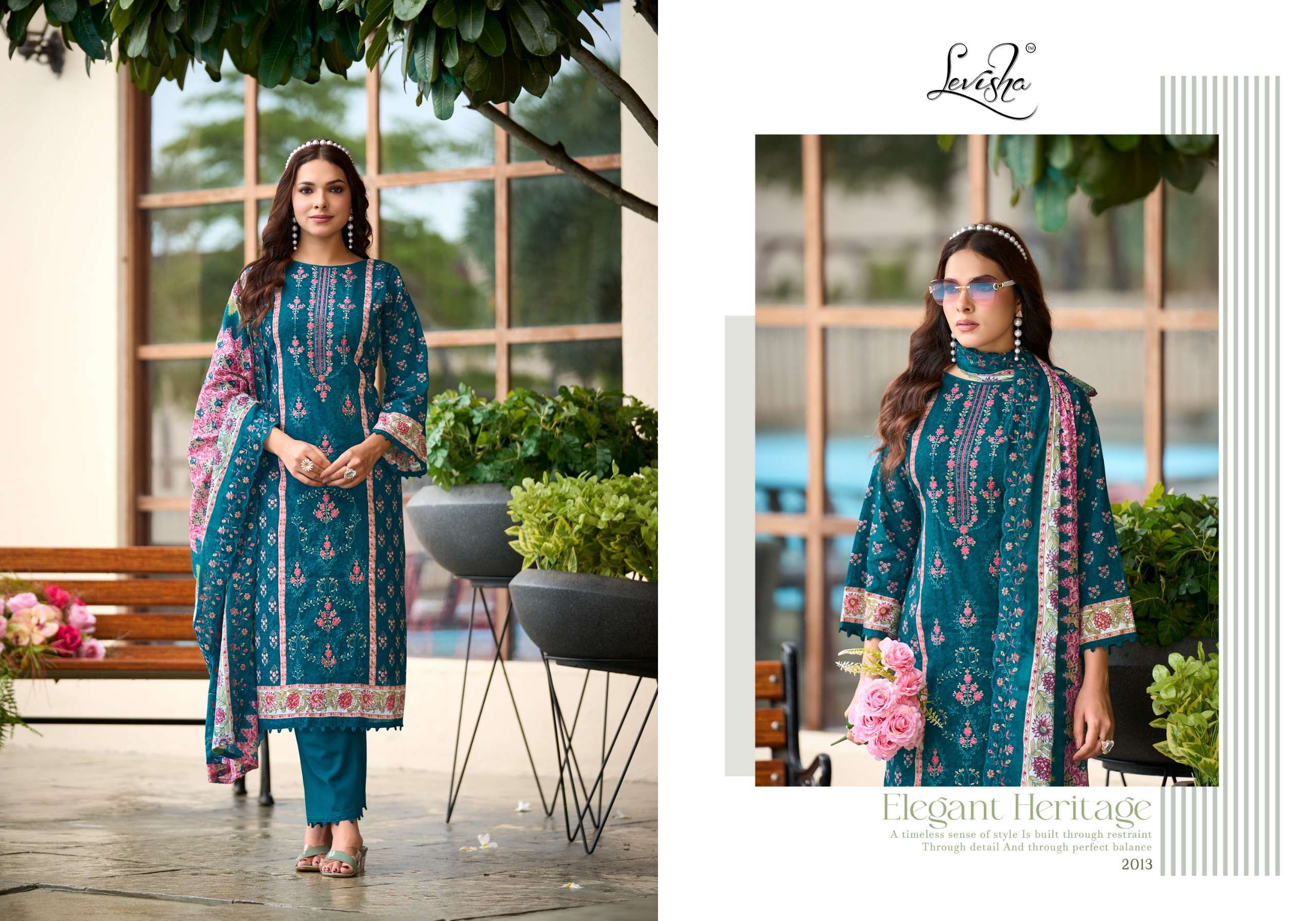 Levisha Madhubala Vol 20 Cambric Lawn Cotton Pakistani Suit