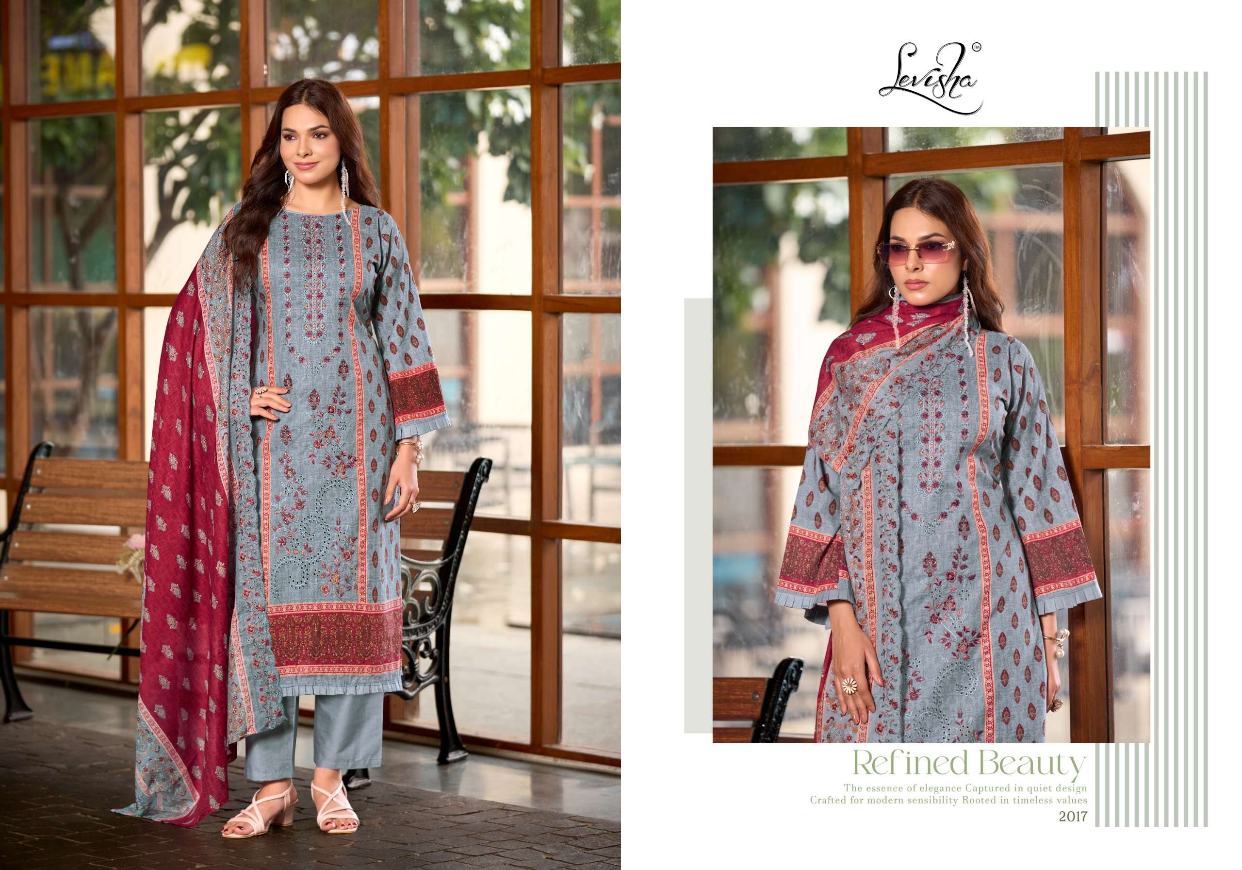 Levisha Madhubala Vol 20 Cambric Lawn Cotton Pakistani Suit