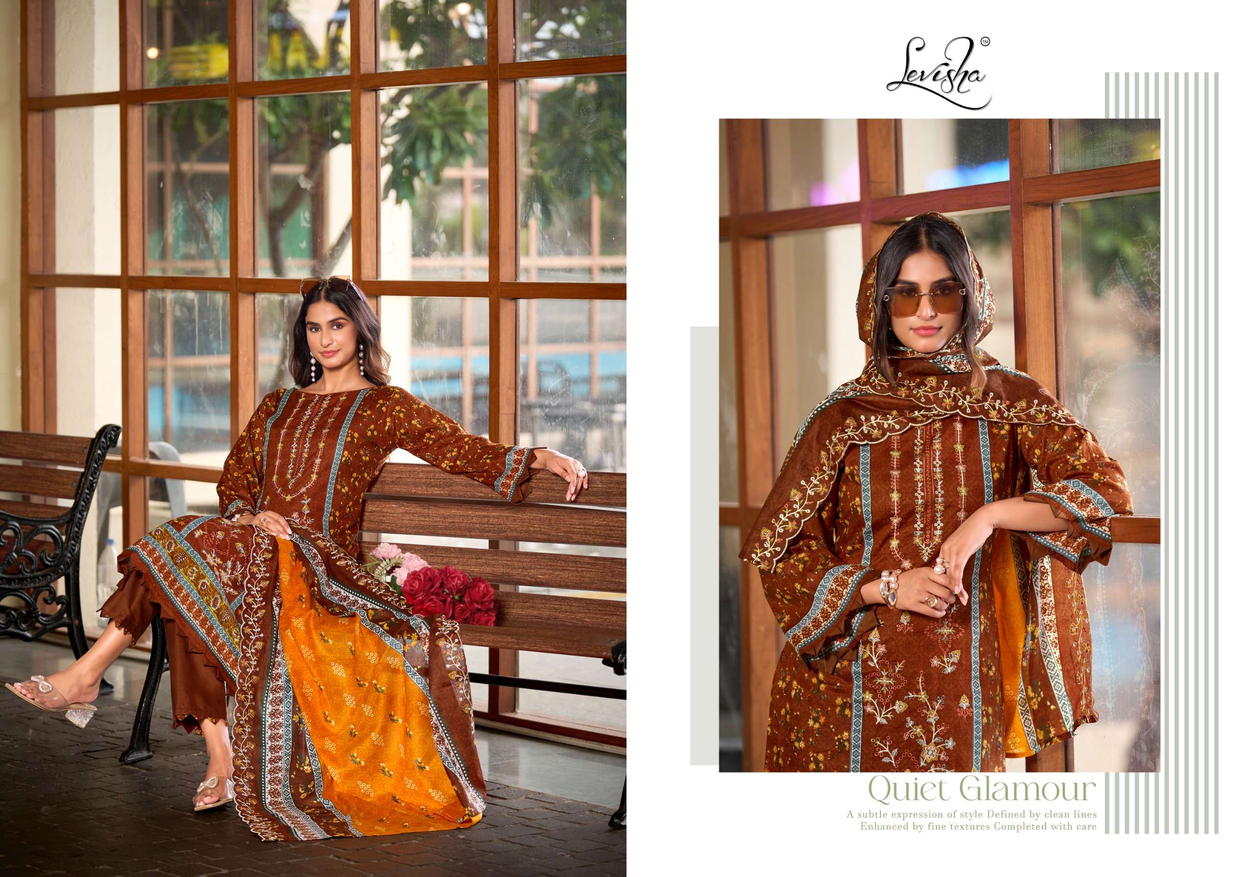Levisha Madhubala Vol 20 Cambric Lawn Cotton Pakistani Suit