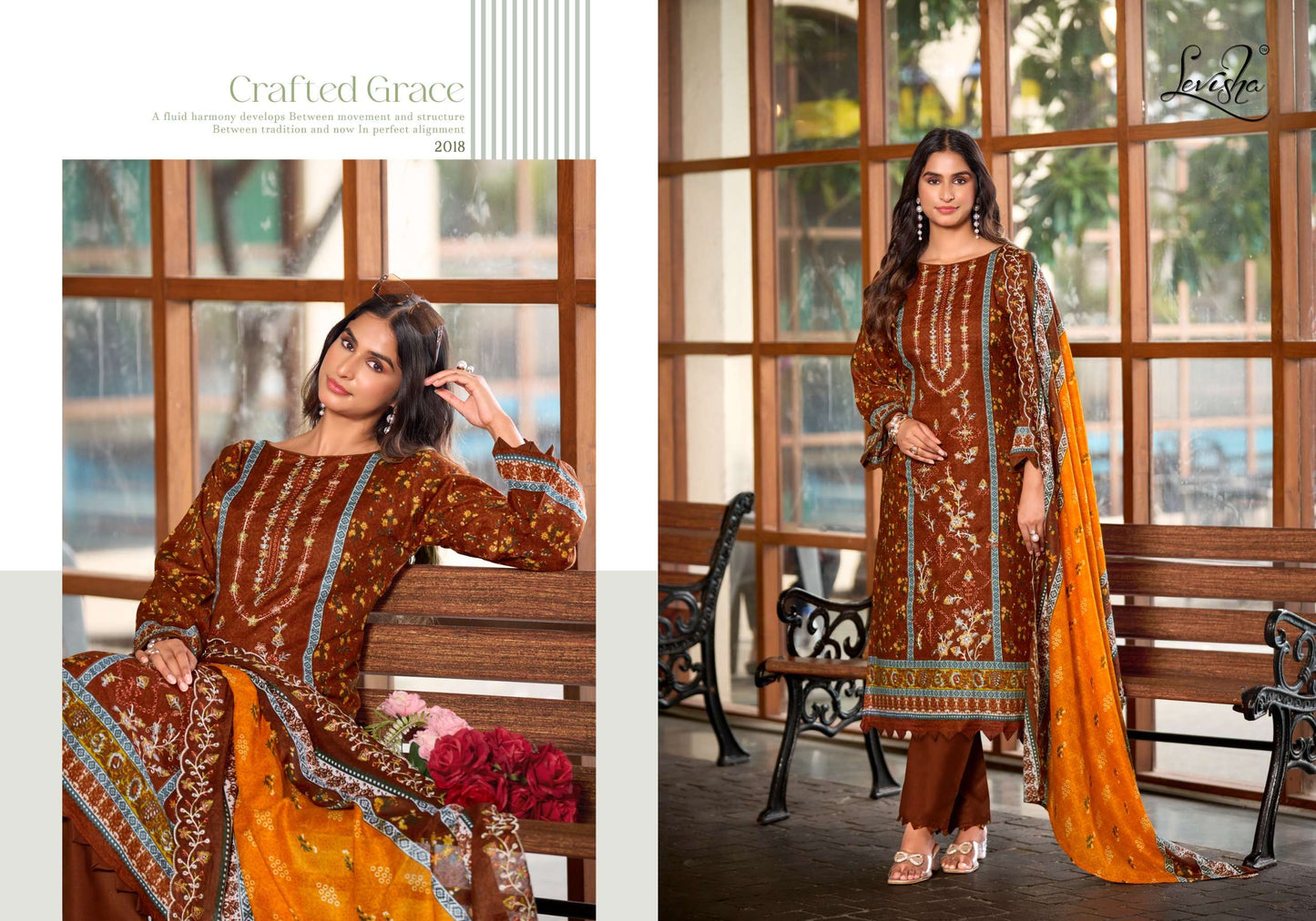 Levisha Madhubala Vol 20 Cambric Lawn Cotton Pakistani Suit