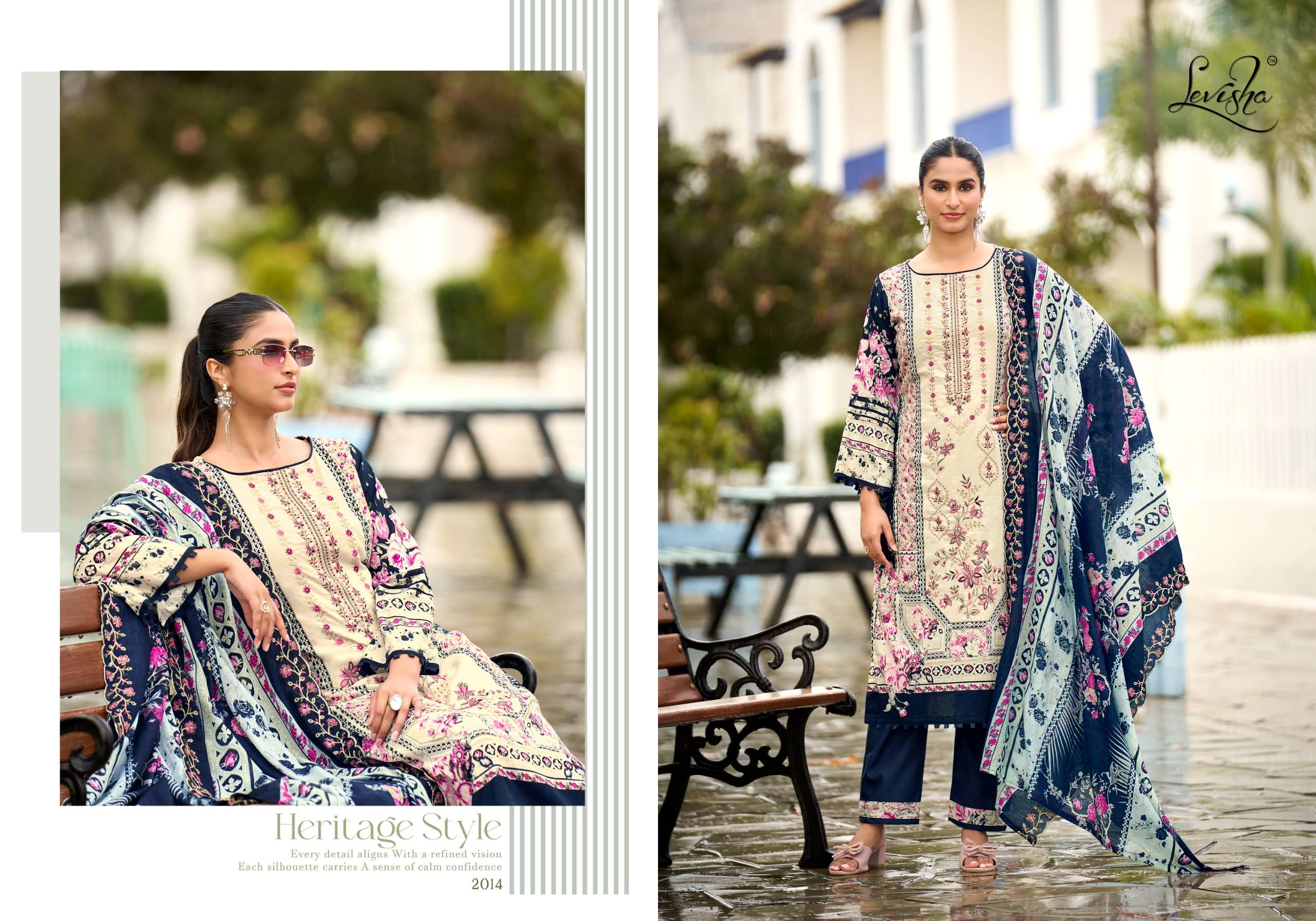Levisha Madhubala Vol 20 Cambric Lawn Cotton Pakistani Suit