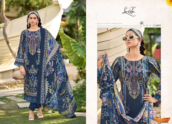 Levisha Muskan Vol 4 Cambric Cotton Embroidered Pakistani Suit - Amrah Wholesale