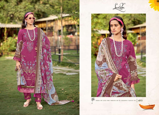 Levisha Muskan Vol 4 Cambric Cotton Embroidered Pakistani Suit - Amrah Wholesale