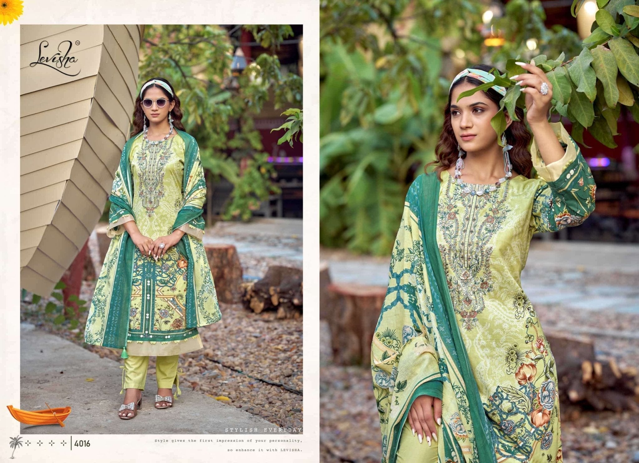 Levisha Muskan Vol 4 Cambric Cotton Embroidered Pakistani Suit - Amrah Wholesale