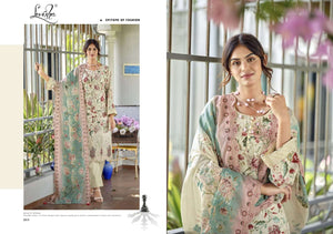 LEVISHA NAWAZISH VOL-2 Cambric Cotton Printed Pakistani Suit - Amrah Wholesale
