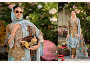 Levisha Needal Wonder Nx 3 Viscose Rayon Printed Dress Material