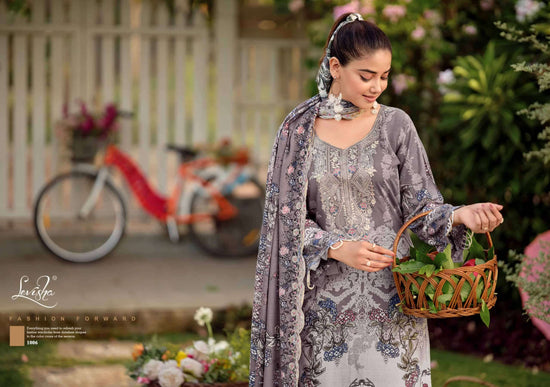 Levisha Needal Wonder Nx Vol 3 Rayon Viscose Pakistani Style Embroidered Salwar Suit Set