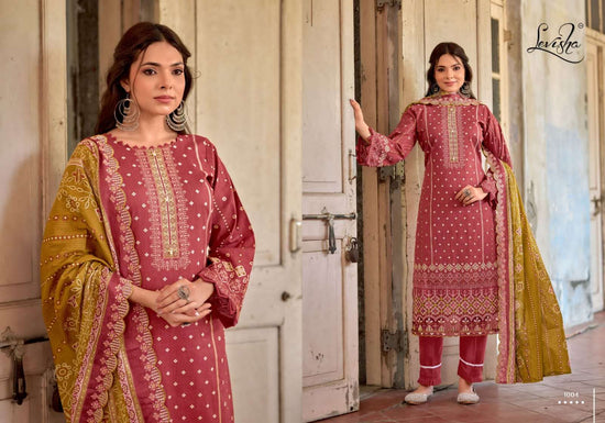Levisha Zubia Cotton Pakistani Suit - Amrah Wholesale