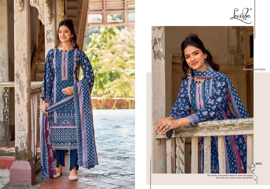 Levisha Zubia Cotton Pakistani Suit - Amrah Wholesale