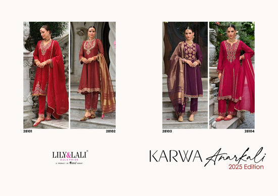 Lily And Lali Karwa Anarkali