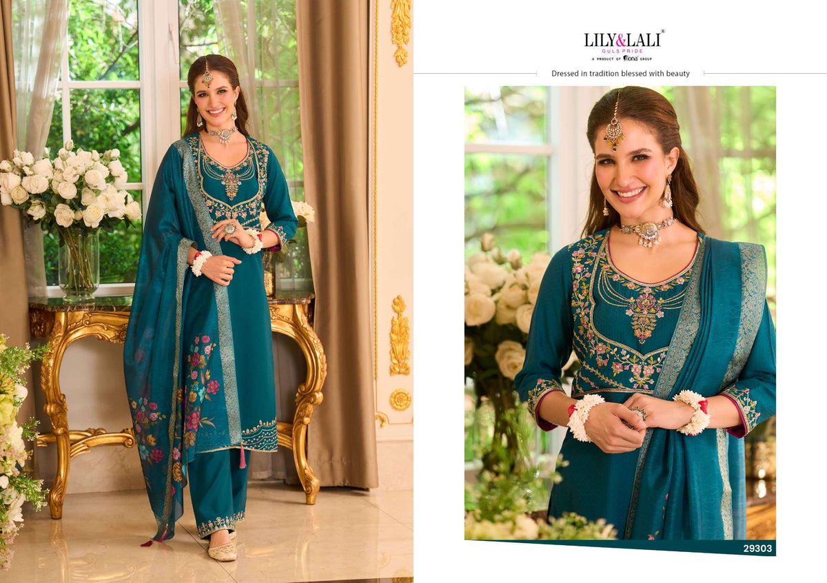 LILY AND LALI PHULKARI - Amrah Wholesale
