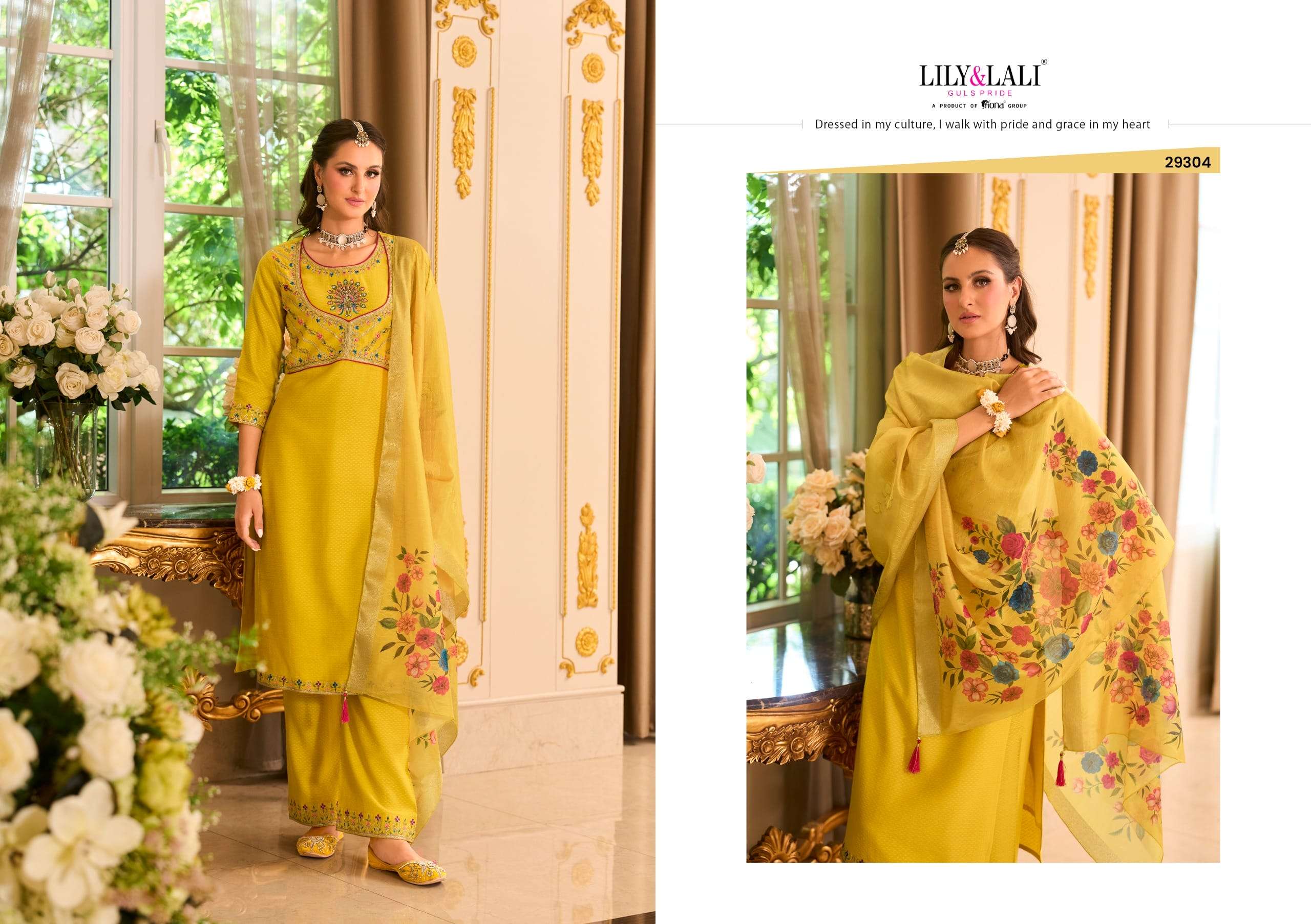 LILY AND LALI PHULKARI - Amrah Wholesale