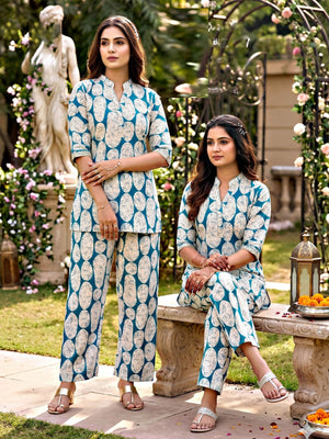 Lrc 12 Rayon Printed Co-Ord Set - Amrah Wholesale