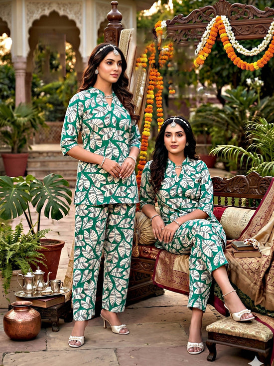 Lrc 12 Rayon Printed Co-Ord Set - Amrah Wholesale