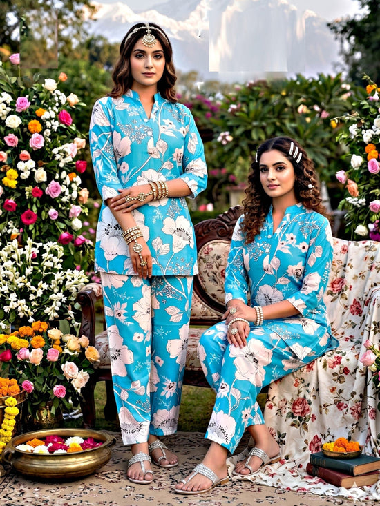 Lrc 12 Rayon Printed Co-Ord Set - Amrah Wholesale