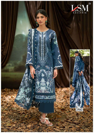 LSM Fabrics Parian Dream Vol 25 Heavy Lawn Pakistani Suit