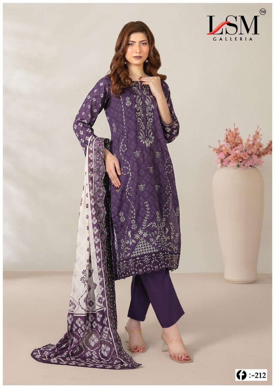 LSM GALLERIA FIRDOUS QUEEN VOL-21 Lawn Printed Pakistani Suit