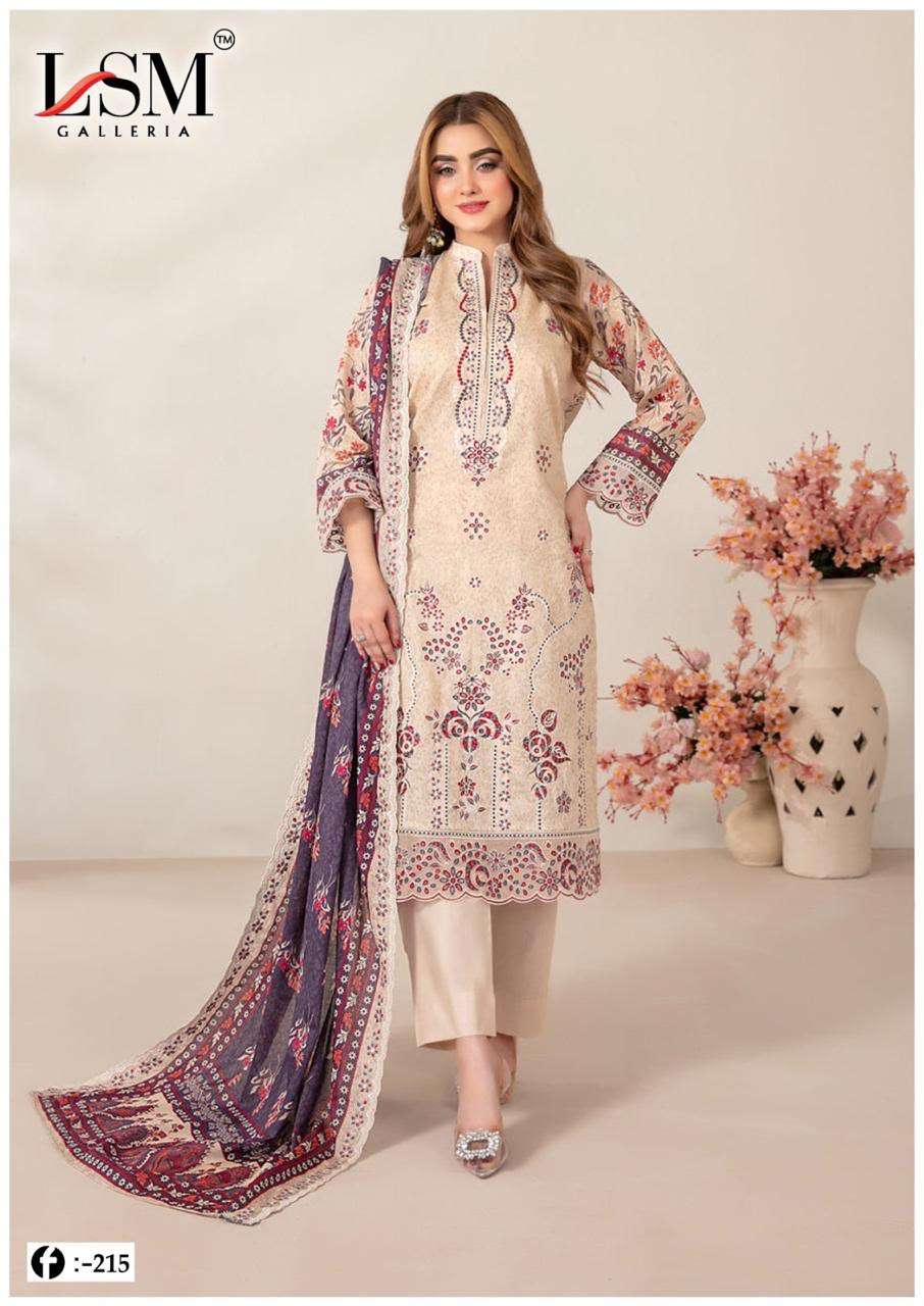 LSM GALLERIA FIRDOUS QUEEN VOL-21 Lawn Printed Pakistani Suit