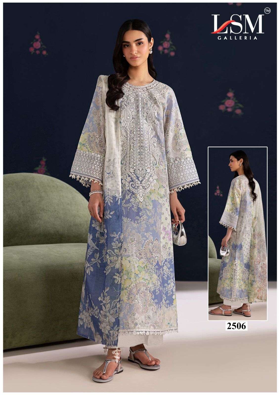 LSM GALLERIA PARIAN DREAM VOL-25 Cotton Printed Pakistani Suit