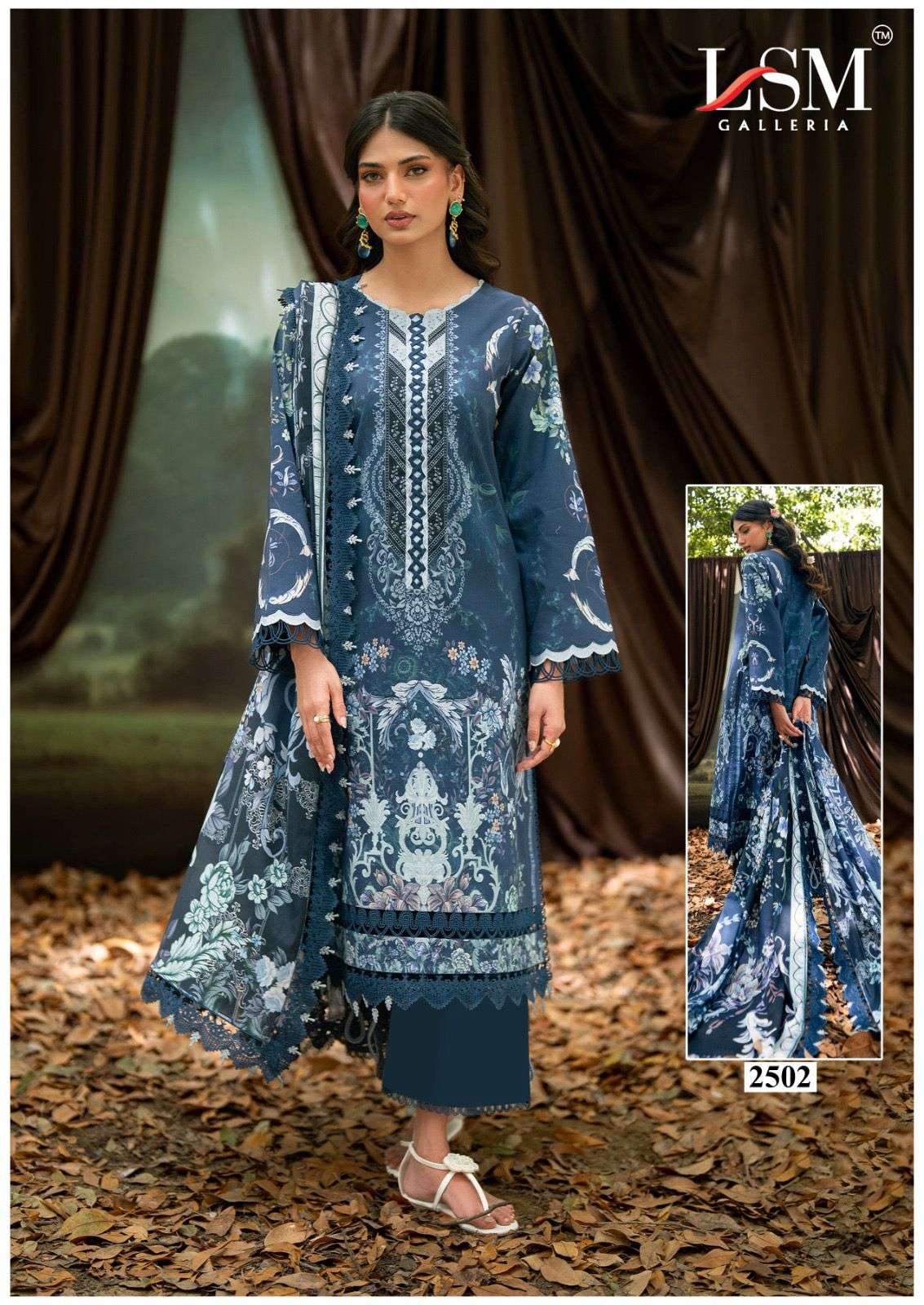 LSM GALLERIA PARIAN DREAM VOL-25 Cotton Printed Pakistani Suit