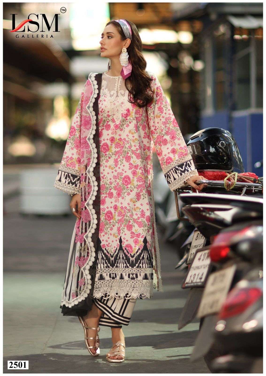 LSM GALLERIA PARIAN DREAM VOL-25 Cotton Printed Pakistani Suit