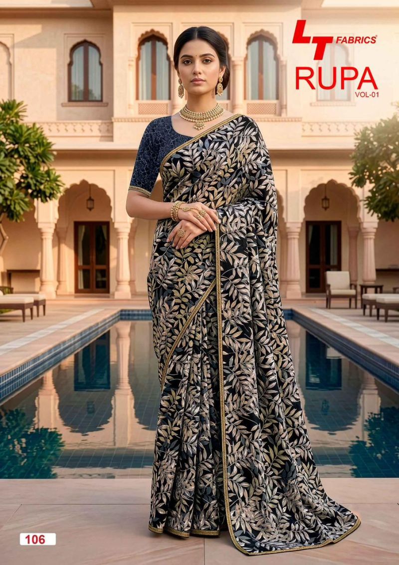 LT Fabrics Lt Rupa Vol 1 Dola Silk Printed Saree Collection Wholesale - Amrah Wholesale