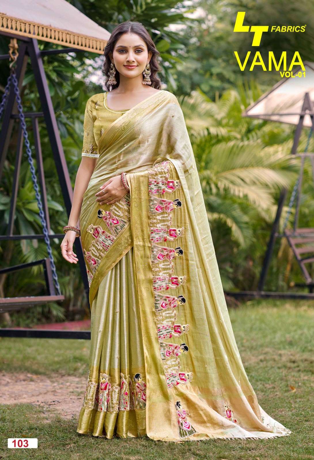 LT Fabrics Vama Vol 1 Party Wear Designer Saree