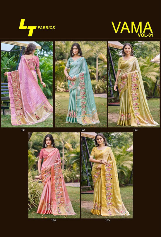 LT Fabrics Vama Vol 1 Party Wear Designer Saree
