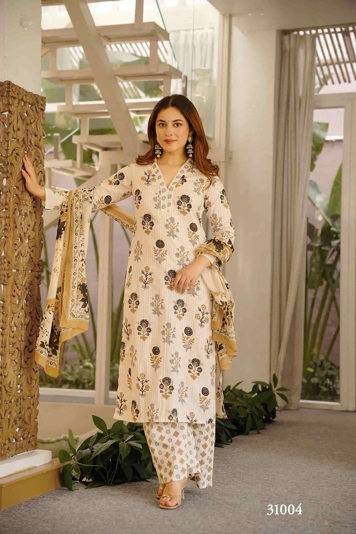 Lucaya Vol 31 Cambric Cotton Salwar Suit Set