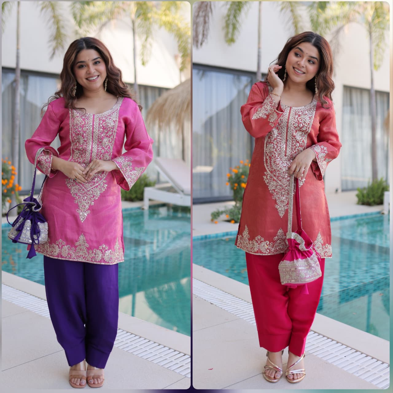 Lw 9321 Viscose Kurti Set Wholesale Surat