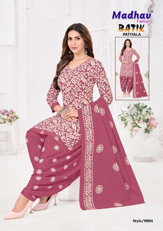 MADHAV BATIK PATIYALA VOL - 9 Dress Material Wholesale Catalogue - Amrah Wholesale