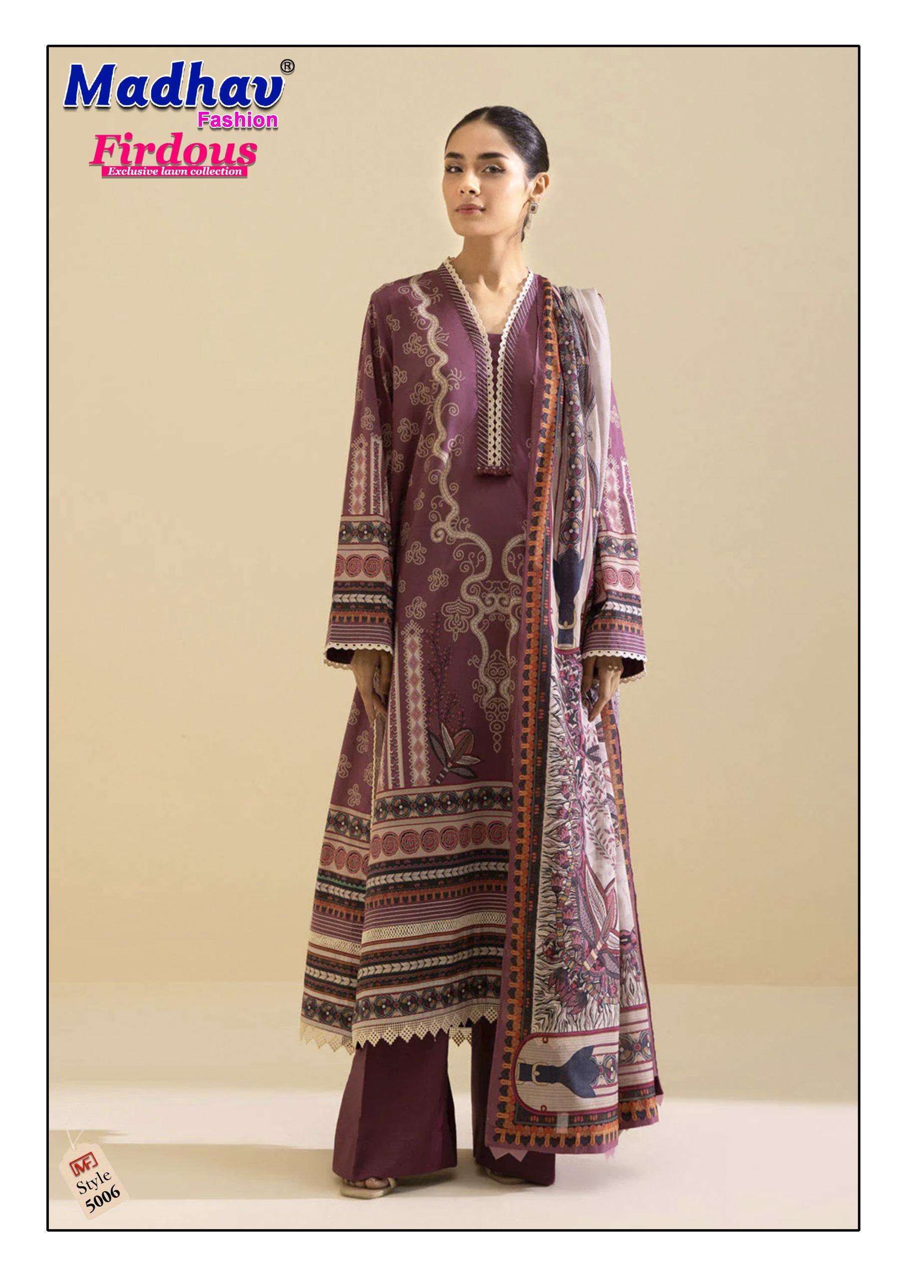 Madhav Fashion Firdous Vol-05