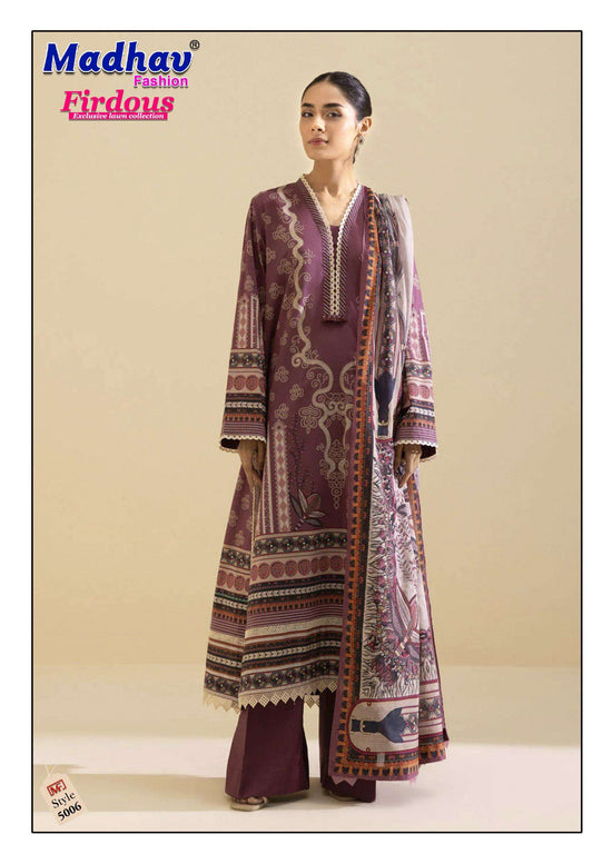 Madhav Fashion Firdous Vol-05