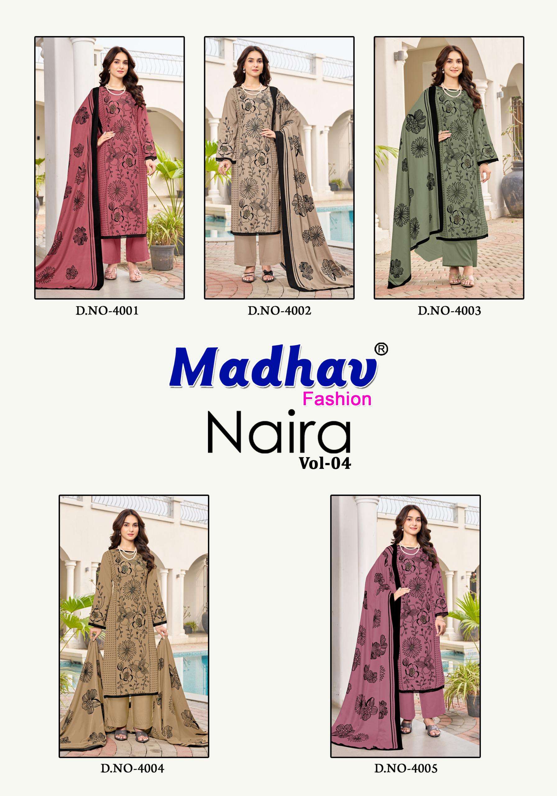 Madhav Fashion Naira Vol-04