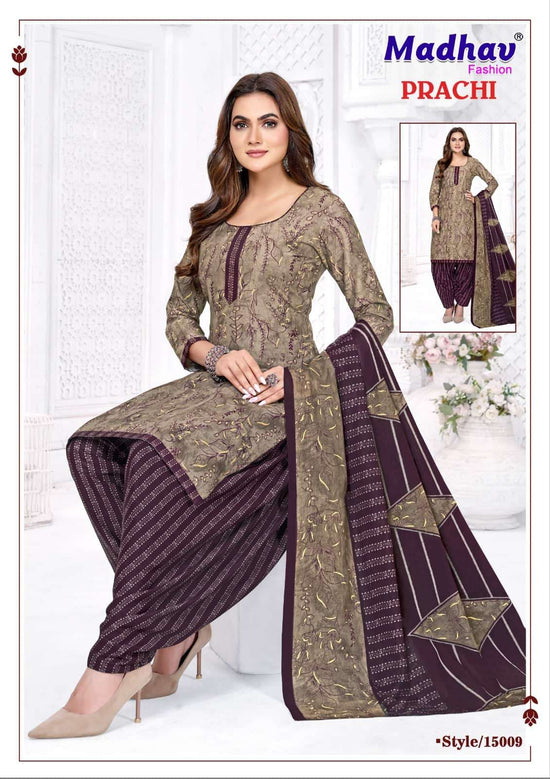 Madhav Fashion Prachi Vol 15 Pure Cotton Printed Dress Material