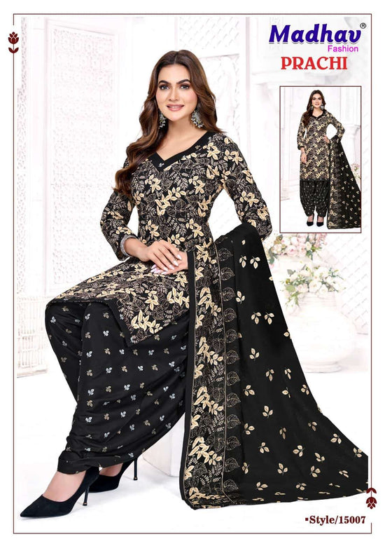Madhav Fashion Prachi Vol 15 Pure Cotton Printed Dress Material