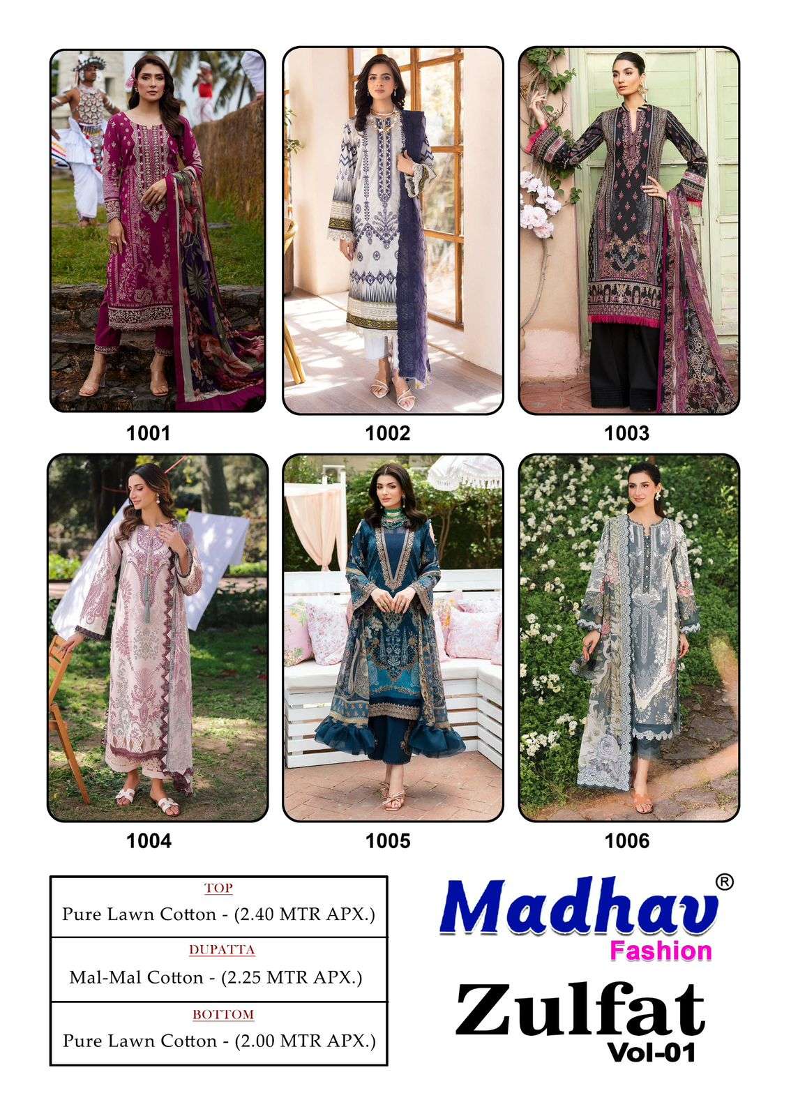 Madhav Fashion Zulfat Vol-01