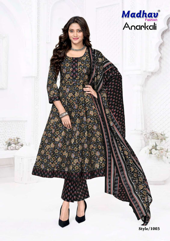 Madhav International Anarkali Vol 1 Cotton Salwar Suit Set