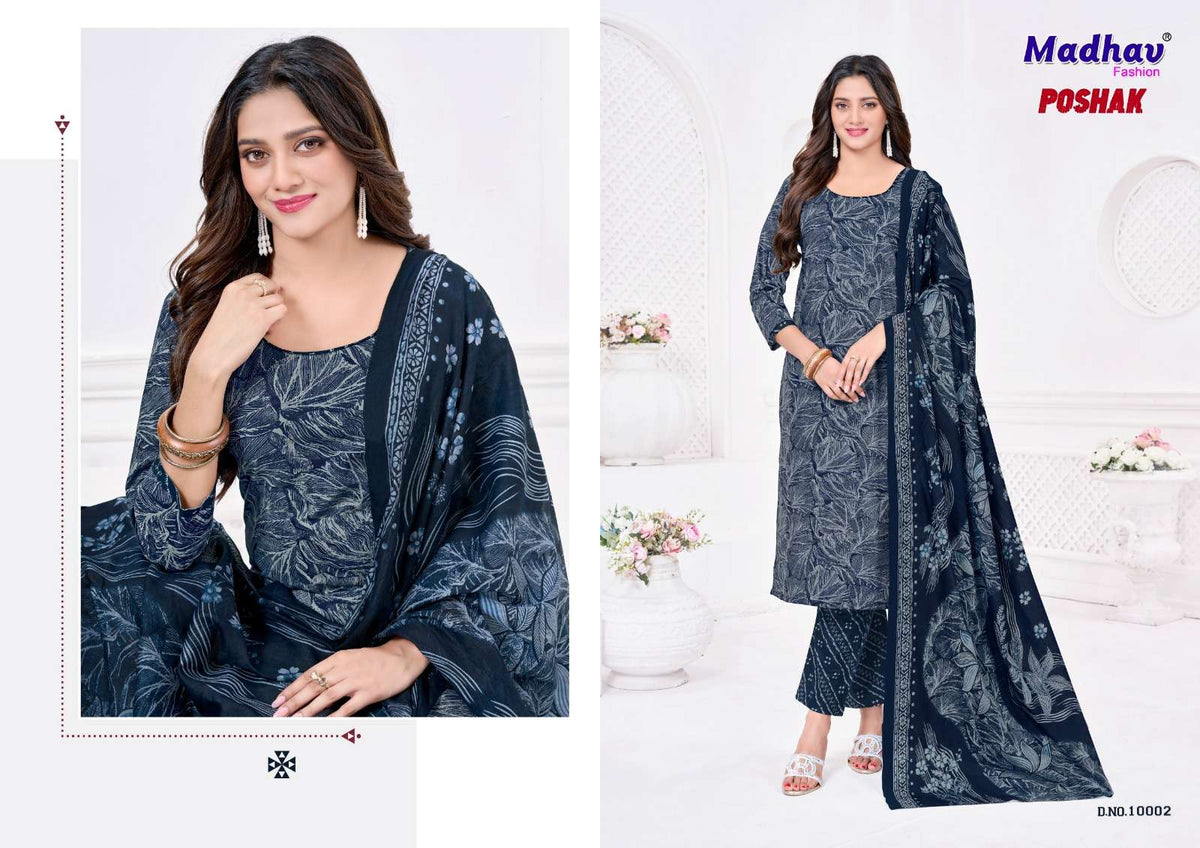MADHAV POSHAK VOL-10 Cotton Printed Salwar Suit